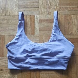 Lululemon Athletica Light Purple Sports Bra
